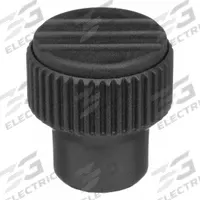 Hand Knob: Knurled, Plastic w/ SS Thread, 5/16"-18 Thread, 14 mm Thread Lg, 26 mm Dia, Gray (MPN K0247.02A3). Key specifications — Brand: KIPP; Color: Gray.