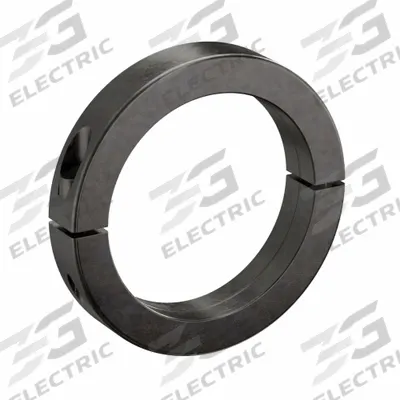 RULAND MANUFACTURING Shaft Collar: 2-Piece, Metric, Round, Clamp On, 135 mm Bore Dia - Heavy-Duty Shaft Collars