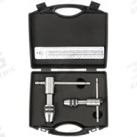 GENERAL Tap Wrench: T Handle, Ratcheting Sliding, #0 to 1/2" Tap Capacity (MPN 165). Key specifications — attr1300690: GENERAL; attr1300694: Tap Wrench Set.