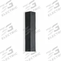 ACROVYN Corner Guard: Rubber, Black, For 90° Angle, 2.94 in Leg Wd, 9 27/32 ft Overall Ht (MPN HC75C). Key specifications — Brand: ACROVYN; Color: Black.