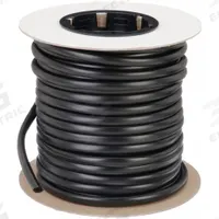 INSULTAB Heat Shrink Tubing, Food Grade: 0.09 in I.D. Before Shrinking, 0.05 in I.D. After Shrinking (MPN HS-614-3/32 Blk 100). Key specifications — Color: Black; Brand: INSULTAB.