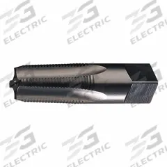 CLE-LINE Taper Pipe Tap: 1/16"-27 NPT, 4 Flute, Semi-Bottoming Chamfer, High Speed Steel (MPN C29000)