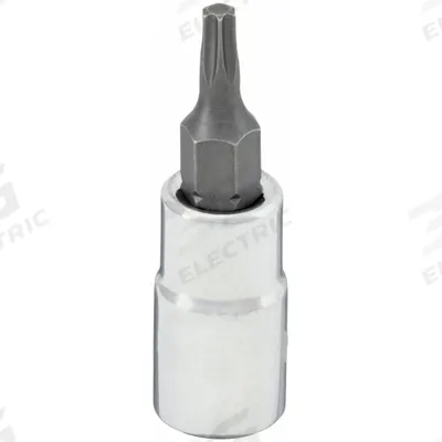 WESTWARD Socket Bit: 1/4 in Drive Size, T10 Tip Size, 1 1/2 in Overall Lg, Fixed Insert - Torx Bit Sockets