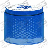 SCHNEIDER ELECTRIC Tower Light Module: Flashing, 24V AC/DC, Blue, 2 13/16 in Overall Dia, XVB7C66. Key specifications — Brand: SCHNEIDER; Compatible with Series: Harmony XVB7; Lens Color: Blue; Operating Voltage: 24V AC/DC; Manufacturer Part Number: XVB7C66.