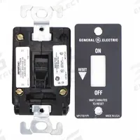 GE Manual Motor Starter: Non-Reversing, 1 Poles, 16 A, Thermal Protection, Toggle Switch (MPN CR101Y). Key specifications — Brand: GE; Thermal Units Required: 1 (Not Included).