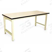 PRO-LINE Workbench: Adj Ht, Laminate, 72 in x 30 in, 5,000 lb Overall Load Capacity, Beige (MPN HD7230P/H11/HDLE). Key specifications — Brand: PRO-LINE.