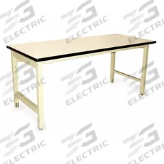 PRO-LINE Workbench: Adj Ht, Laminate, 72 in x 30 in, 5,000 lb Overall Load Capacity, Beige (MPN HD7230P/H11/HDLE). Key specifications — Brand: PRO-LINE.