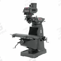 JET Vertical Milling Machine: JTM-4VS, 3 hp, 230/460V (MPN 690182). Key specifications — attr1088193: JET; attr1099138: Variable; attr1088241: R8.