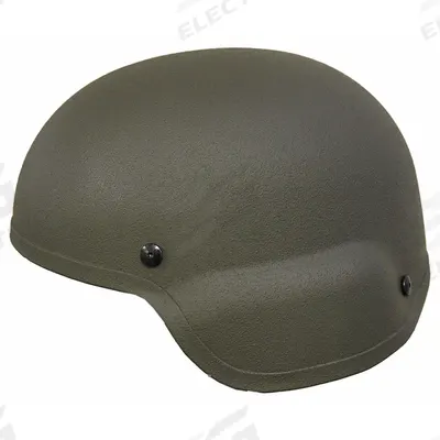 UNITED SHIELD Level IIIA Standard Cut Helmet: M Fits Hat Size, Aramid, 3/4 in Pad Thick - Level IIIA High Cut Helmet
