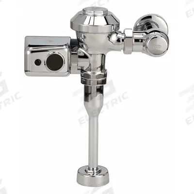 ZURN Automatic Flush Valve: AquaSense, 0.125 gpf Gallons per Flush, Battery - Urinal Automatic Flush Valves