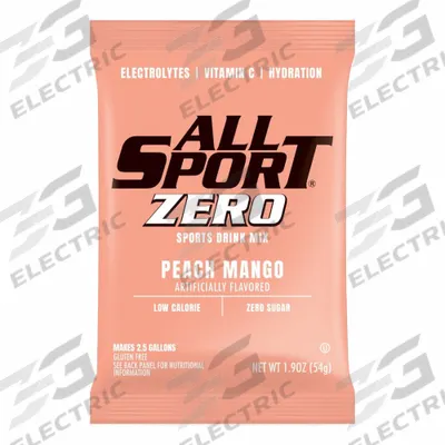 ALL SPORT Powder Drink Mix: Peach Mango/Pineapple Coconut/Strawberry Banana, Bulk - Sugar-Free Concentrates