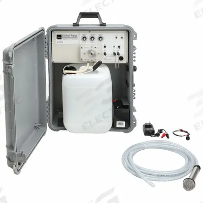 GLOBAL WATER Single Bottle Water Sampler: 1000 mL/min at a 4 ft Head, 2 L Max Sample - Storm Wastewater Samplers