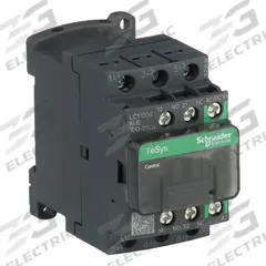 SCHNEIDER IEC Magnetic Contactor: Non-Reversing, 3 Poles, 3NO Contacts, 9 A, 120V AC/240V AC Coil (MPN LC1D09KUE). Key specifications — Brand: SCHNEIDER; Integrated Surge Suppression: No.