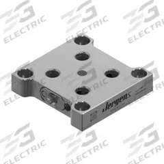 JERGENS Receiver Base: Quick-Loc, Square, Alloy Steel, 104 mm W x 104 mm L x 104 mm H, 2.5 kg Wt (MPN QL2-100115). Key specifications — Product Type: Receiver Base; Brand: JERGENS; Compatible Pull Stud Part Number: QL-200800.
