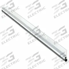 NATIONAL GUARD Door Weatherstripping: Bulb Insert, 8 ft Lg, 1 1/4 in Wd, 1 1/16 in Ht (MPN 160S-96). Key specifications — Insert Material: Silicone; Flange Material: Aluminum; Brand: NATIONAL GUARD.