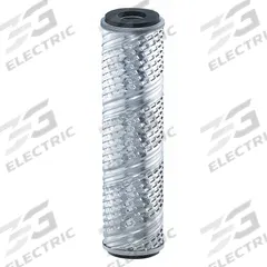 PARKER Water Filter Cartridge: 1 micron, Pleated, 7 gpm, ETP Steel, 19 3/4 in Overall Ht (MPN FPE320-1V). Key specifications — Brand: PARKER; Filter Media: ETP Steel.