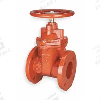 NIBCO Gate Valve: 8 in Nominal Valve Size, Ductile Iron, Non-Rising, Class 125 Flange, Wheel (MPN F619RW 8). Key specifications — Wedge Material: Ductile Iron; Brand: NIBCO; Bonnet Material: Ductile Iron.