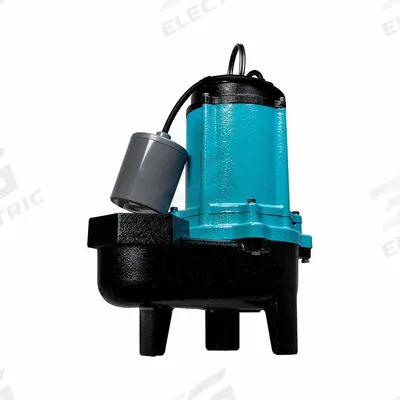 LITTLE GIANT Sewage Ejector Pump: Cast Iron, Single Phase, 1/2 hp, 115V AC - General Purpose Sewage Ejector Pumps