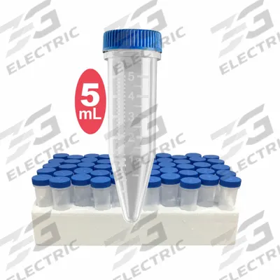 APPROVED VENDOR Centrifuge Tube: Centrifuge Tube, Polypropylene, 5 mL Capacity - mL, Conical - Plastic Centrifuge Tubes