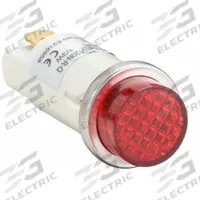 APPROVED VENDOR Raised Panel Light: Red, 12 mm Panel Mounting Hole Dia, Neon, Nylon, 0.187 in Tab, 1 (MPN 20C855). Key specifications — Brand: APPROVED VENDOR; Electrical Connection: 0.187 in Tab.