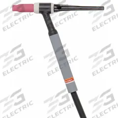 LINCOLN ELECTRIC TIG Torch: Air-Cooled, PTA-17, 12 1/2 ft, Braided Rubber, 2-Piece, 17 (MPN K1782-2). Key specifications — Brand: LINCOLN ELECTRIC; Manufacturer Part Number: K1782-2; Neck Type: Rigid; Power Cord Material: Braided Rubber; Gas Valve (Table): Without.