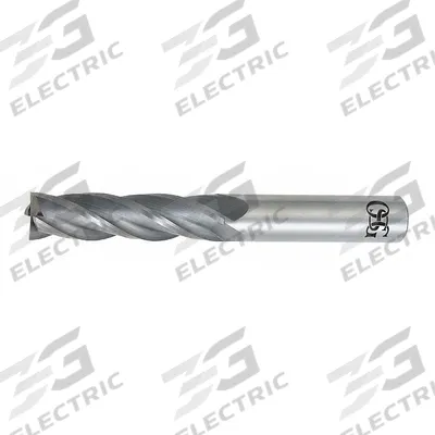 OSG Square End Mill: Carbide, 4 Flute, 4 mm Mill Dia, 19 mm LOC, 57 mm OAL (MPN 464-1575) - General Purpose Carbide Square End Mills