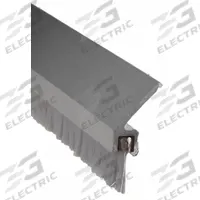 PEMKO Door Weatherstripping: Brush Insert, 3 ft Lg, 1 in Wd, 1 in Ht (MPN 45041CNB36). Key specifications — Insert Material: Nylon; Flange Material: Aluminum; Brand: PEMKO.
