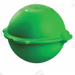 TEMPO COMMUNICATIONS Marker Ball: 121.6 kHz Freq Transmitted, Ball, Green (MPN OM-06). Key specifications — Color: Green; Brand: TEMPO COMMUNICATIONS; Housing Material: Polyethylene; Shape: Ball.