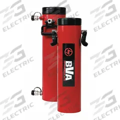 BVA HYDRAULICS Hydraulic Ram: Double Acting, 55 ton Nominal Capacity, 13 in Nominal Stroke Lg, Steel (MPN HD5513). Key specifications — attr98927: BVA HYDRAULICS.