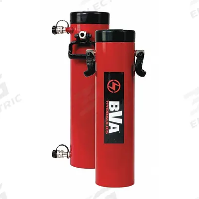 BVA HYDRAULICS Hydraulic Ram: Double Acting, 55 ton Nominal Capacity, 13 in Nominal Stroke Lg - General Purpose Rams