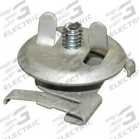 NVENT CADDY Twist Clip: 2 in Lg, 3/4 in Wd, 3/4 in Ht, nVent CADDY Armour, For 15/16 in T-Bar, 10 PK (MPN 4G16). Key specifications — For Use With: 15/16 in T-Bar; Includes: Wing Nut; Accessory Type: Twist Clip; Finish: nVent CADDY Armour; Brand: NVENT CADDY.