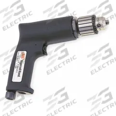 INGERSOLL RAND Air-Powered Drill: 3/8 in Chuck, Heavy Duty, 3,800 RPM, 0.5 hp, Keyed (MPN 728JA1). Key specifications — attr1320790: INGERSOLL RAND.