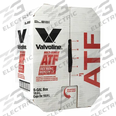 VALVOLINE Automatic Transmission Fluid: ATF, Auto Transmissions, 5 gal Container Size - Automatic Transmission Fluids