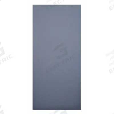 ASI GLOBAL PARTITIONS Partition Panel: Plastic Polymer, Pebble, Black, 55 in Ht, 58 in Wd - Panels & Panel Posts for Bathroom Partitions