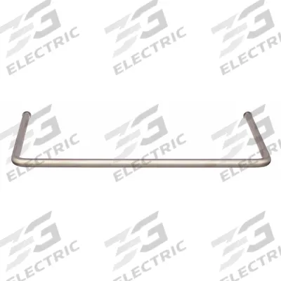 MONROE PMP Pull Handle: Threaded Holes, Stainless Steel, Silver, #6-32 Screw Size - Standard Pull Handles
