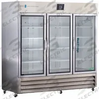 AMERICAN BIOTECH SUPPLY Pharmacy Refrigerator: 72 cu ft, Upright, 2°C to 7°C, 35 3/4 in Overall Dp (MPN PH-ABT-HC-SSP-72G). Key specifications — Color: White; Alarm Type: Temperature; Manufacturer Part Number: PH-ABT-HC-SSP-72G; Brand: AMERICAN BIOTECH SUPPLY; Product Type: Pharmacy Refrigerator; Door Type: Swing Glass; Refrigerant Type: R-290.