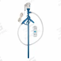 FINISH THOMPSON Electric Drum Pump: Pump with Hose & Nozzle, 1/3 hp HP, 115 V AC, 17 gpm, PP (MPN EFP-40 & S1 Kit). Key specifications — Brand: FINISH THOMPSON; Suction Tube Material: PP.