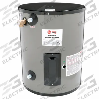 RHEEM-RUUD Point-of-Use Electric Water Heater: 277V, 19.9 gal, 3,000 W, Single Phase - Compact Commercial Electric Water Heaters