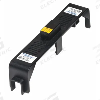 MERSEN Fuse Block Cover: For J Fuse Class or Type, 600 V AC, Non-Indicating - Non-Indicating Fuse Block Covers