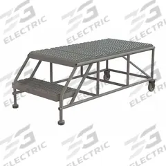 TRI-ARC Mobile Work Platform: 1.7 ft Platform Ht - Max, 24 in x 47 in, Steel, 800 lb Load Capacity (MPN WLWP022448). Key specifications — Mobility: Rolling; Brand: TRI-ARC; Color: Gray; Height Adjustability: Fixed Height; Includes Handrails: Handrails Not Included; Locking Mechanism: No Locking Mechanism; Handrails: No Handrails.