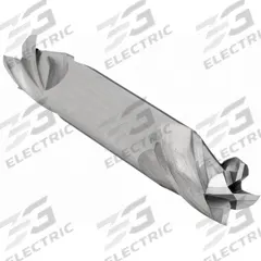 OSG Square End Mill: Carbide, Double End, 4 Flute, 1/4" Mill Dia, 1/2" LOC, 2-1/2" OAL (MPN 424-2500)
