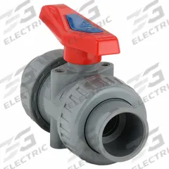 APPROVED VENDOR Manual Two-Way Ball Valve: 1 1/4 in Size, CPVC, Straight, Socket x FNPT, Two-Piece (MPN 4PGC7). Key specifications — Brand: APPROVED VENDOR; Handle: Lever.