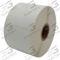 APPROVED VENDOR Barcode Printer Labels: 2 1/4 in Label Wd, 3/4 in Label Ht, White, 1 in Core Dia. (MPN 2207DJ-P2M1*). Key specifications — Brand: APPROVED VENDOR; Label Color: White.