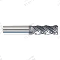 APPROVED VENDOR Corner Radius End Mill: Carbide, nACRo Coated, 4 Flute, 7/16" Mill Dia, 1" LOC (MPN 294-002056)