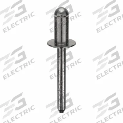 POP AVDEL Blind Rivet,1 27/34" L,0.249" dia,PK100: Inch, 1 51/64 in Overall Lg, 15/32 in Body Lg - Domed-Head Blind Rivets