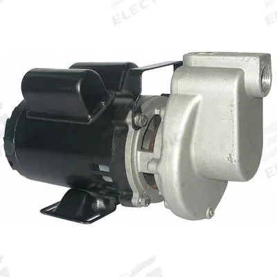 Dayton Centrifugal Pump: 115V AC, 46 ft Max Head, 1 in Compat Intake and Disch - 1/8 to 1 HP Self-Priming Centrifugal Pumps