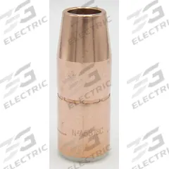 BERNARD Nozzle: AccuLock S, 5/8 in, Conical, 1/8 in Recess, Copper (MPN N-A5818C). Key specifications — Insulation Type: Self-Insulated; Duty Rating: Heavy Duty; Nozzle to Tip Relationship: 1/8 in Recess; For Contact Tip Series: AccuLock S; Manufacturer Part Number: N-A5818C; Brand: BERNARD.