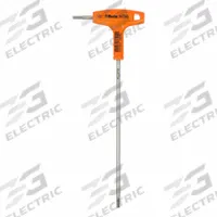 BETA Hex Key: 0 Ball Ends, 3/32 in Tip Size, SAE, Long, Stainless Steel, Satin, 4 1/2 in Long Arm Lg (MPN 96T INOX). Key specifications — attr1205521: BETA; attr1205526: Satin.