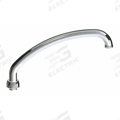 CHICAGO FAUCETS Spout: Spout, Arc, Swivel Spout, Brass, Polished Chrome, Laminar - Arc Faucet Spouts