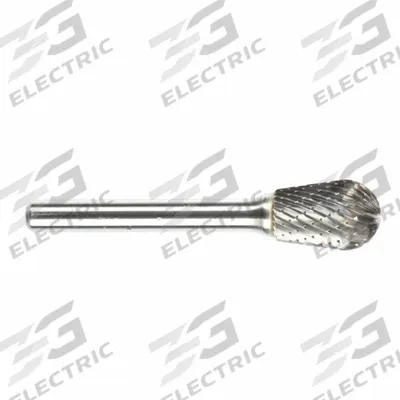SGS PRO Carbide Bur: Cylinder/Inverted Cone, SD-5CO, 1/2" x 3/4" Head - Ball-Nosed Cylinder/Inverted Cone Combi Burs